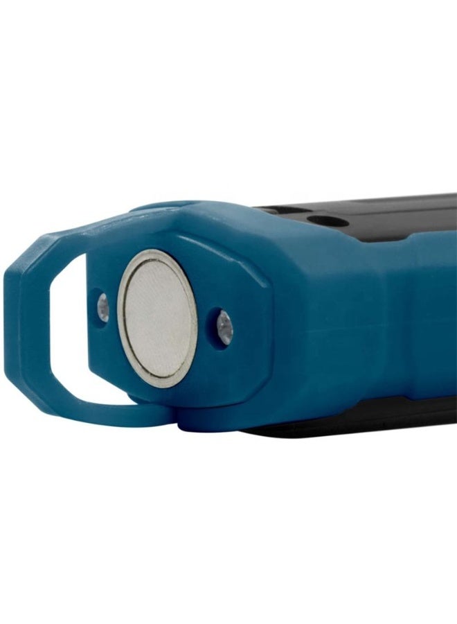 مصباح عمل يدوي قابلة للشحن 3 في 1 LED COB عالي القدرة 210 لومن، مصباح طوارئ محمول مقاوم للماء مع قاعدة وقابض مغناطيسي، إضاءة LED للعمل في الحدائق والمكاتب والمشاريع الصناعية والمنزلية، مصباح أمني للطوارئ والإضاءة الخارجية والداخلية، هيكل ABS متين مقاوم للصدمات، مصباح متعدد الاستخدامات للورش والمواقع والمعسكرات ومواقف السيارات والطرق الليلية - Image 5